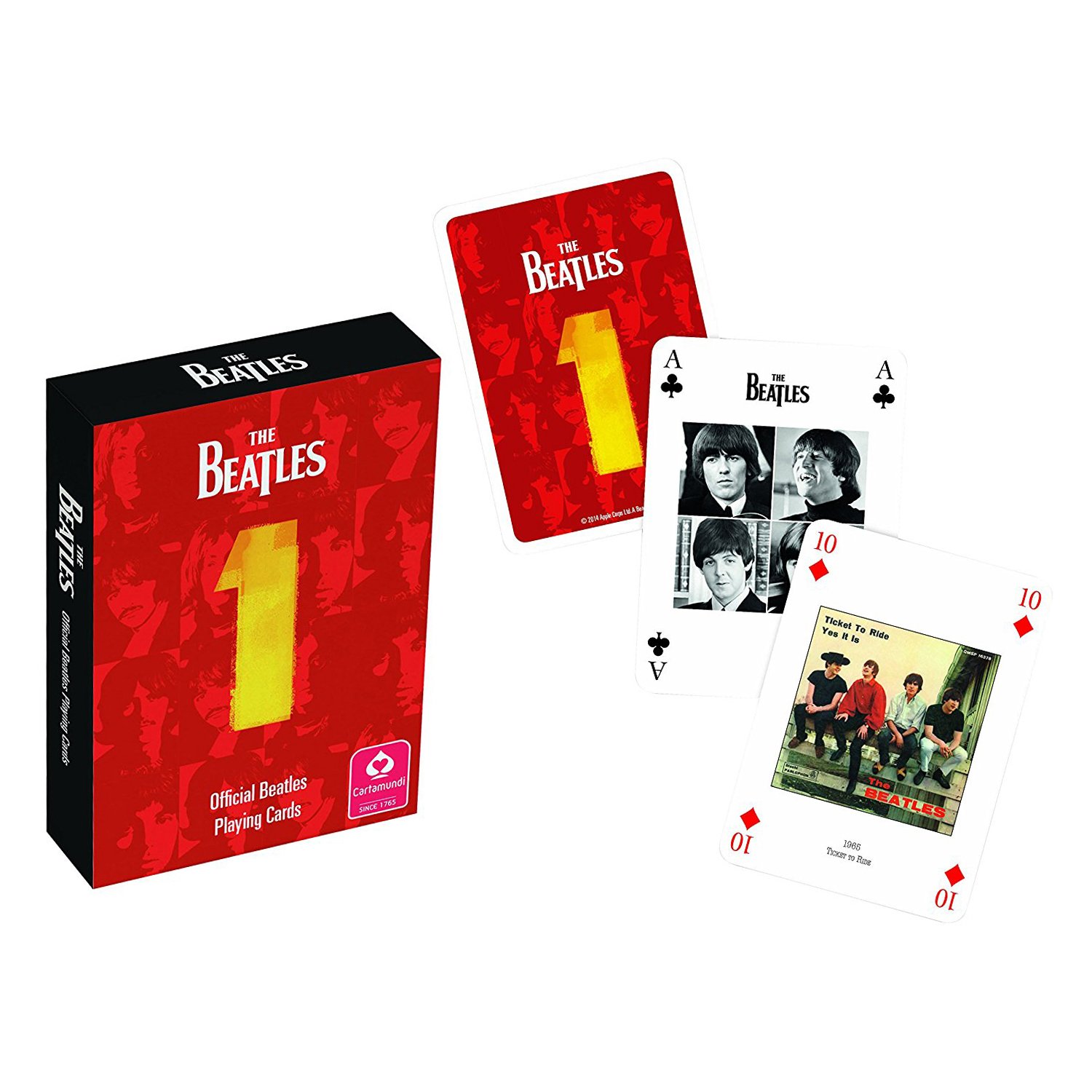 Beatles Official Number One Playing Cards, Poker Sized Cards